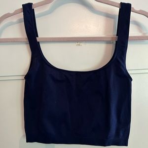 Free People Scoop Neck Crop Top